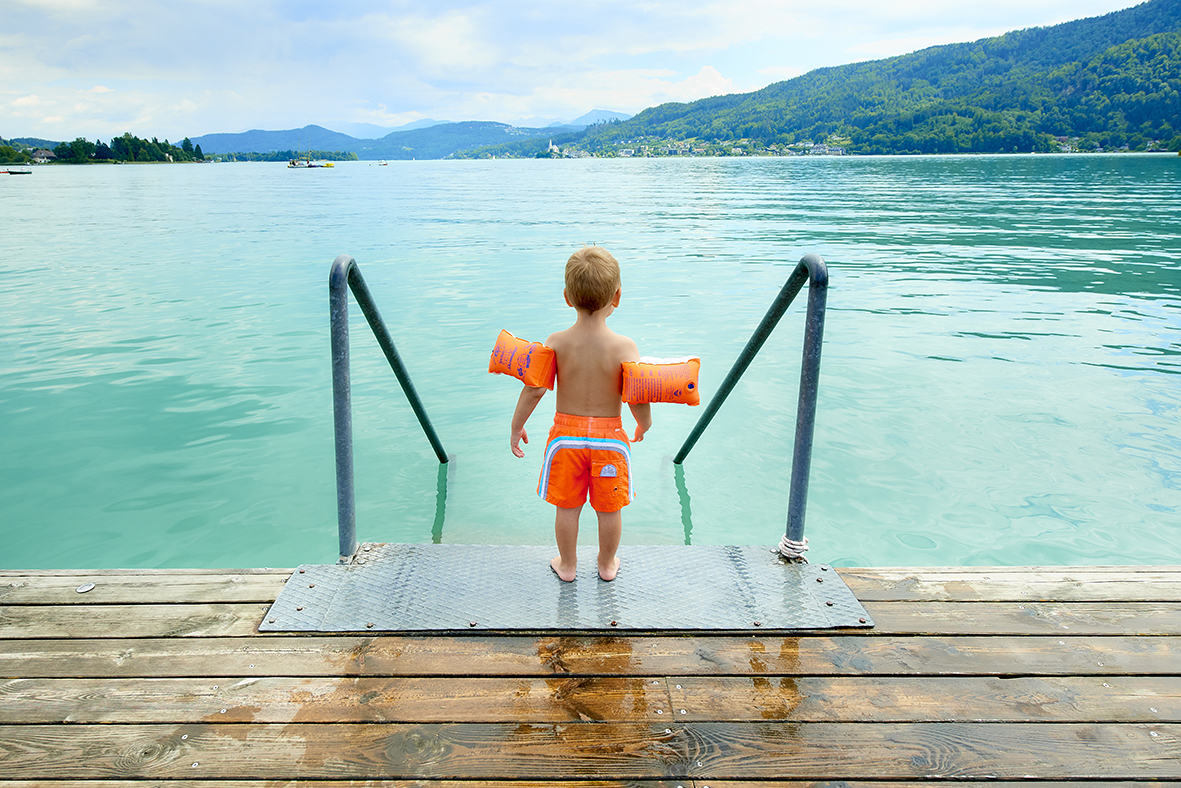 Junge am Wörthersee